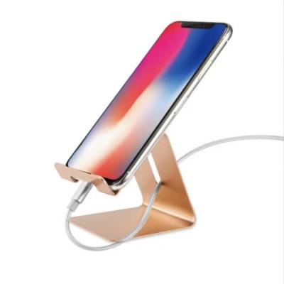 China One Piece Type Metal Mobile Bracket Mobile Tablet Stand Low Price Mobile Tablet Desk Stand for sale