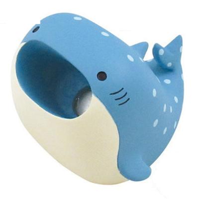 China Big Mouth Dolphin Penguin Shark Home Office Decor Office Decor Office Gifts and Gifts Pen Holder Clip Lipstick Storage Small for sale