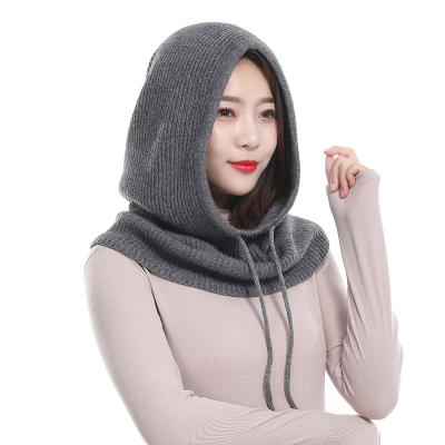 China Q1456 Winter JOINT Balaclava Hat Knit Full Face Tarpaulin Scarf Winter Hats for sale