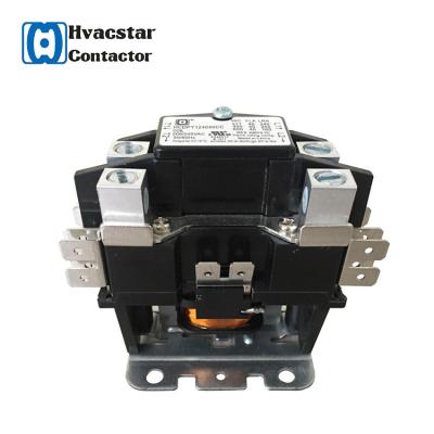 China Refrigeration HCDP 1 Pole 40A 24V CUL SA Certificated Air Contactor One Pole DP Contactor Air Conditioning for sale