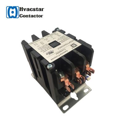 China Refrigeration Air Conditioner Contactor , 4 Poles 30a AC Contactor With CUL Approved for sale