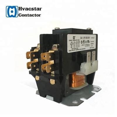 China 1P 30A 120V DP HVAC Goal Contactor Set Contactor Relay Electric Air Conditioner SA-1P-30A-120V for sale