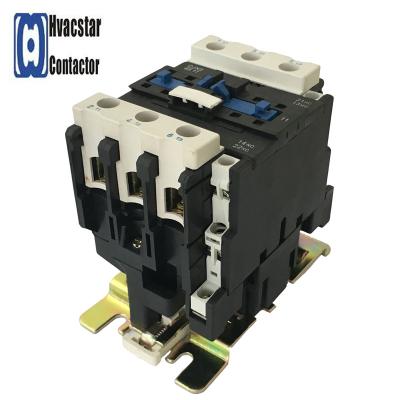 China Refrigeration Cjx2 Series 3 Phase Types Single Phase Contactor 220V 65 Amp Electric For Air Conditioning for sale