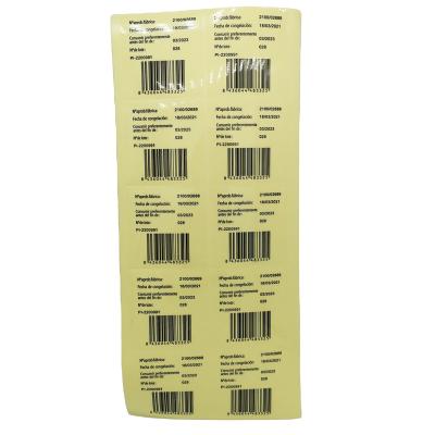 China Custom Good Viscosity Sticker Thermal Label Printer Barcode For Packaging for sale