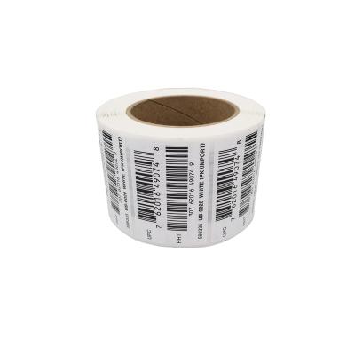 China Custom Good Viscosity Sticker Good Viscosity Barcode Adhesive Packaging Label for sale