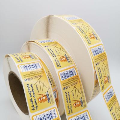 China Cheap Strong Color Sticky Stickers Labels Custom Price Label Sticker Roll Colorful for sale