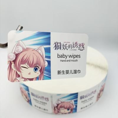 China Waterproof Customized Stickers For Packaging Stickers Labels With Custom Transparent Logo Stickers for sale