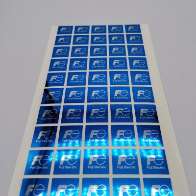 China Luminous Industrial Electromechanical Label Waterproof Custom Logo Safety Label for sale