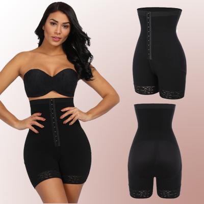 China New Breathable Women Lace Up Tummy Control Slimming High Waist Underwear Butt Lifter Shapewear Butt Enhancer Body Shaper Panties for sale