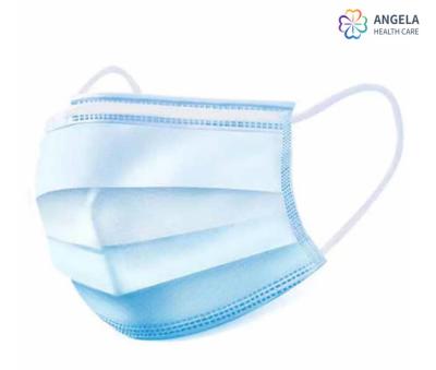 China Disposable Medical Face Mask Corona virus Protective Masks Folded Style Surgical Face Mask with Tie for sale