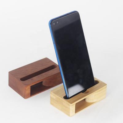 China PORTABLE Wooden Cell Phone Stand|Bamboo Mobile Display Stand|Wooden Cell Phone Speaker|Cheap Cell Phone Speaker for sale