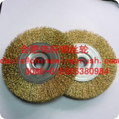 China Steel Crimped Wire Wheel Brushes for sale