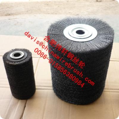 China Carbon Steel Roller Wire Brush for sale