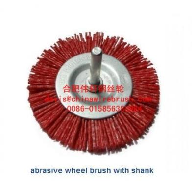 China Shaft Mounted Abrasive Wheel Brushes for sale