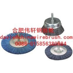 China Abrasive Wheel Brushes With Shaft for sale