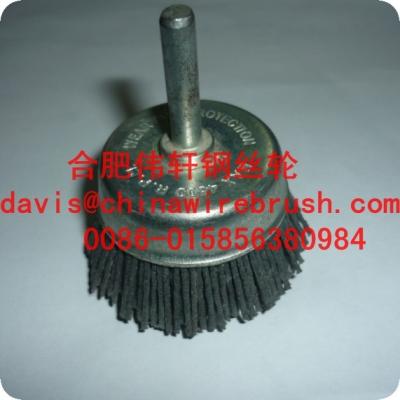 China Shaft Mounted Abrasive Cup Brushes for sale