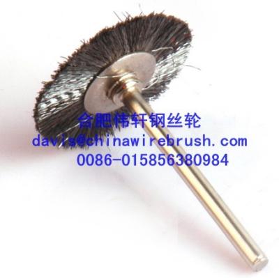 China Mini Wire Brush, Wheel Brush for sale