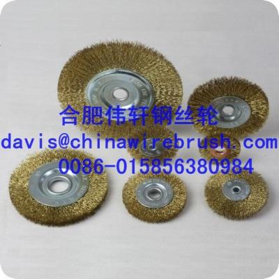 China Steel Crimped Wire Wheel Brushes for sale