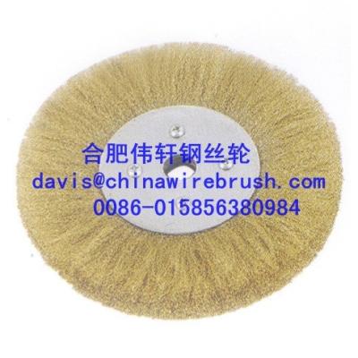 China Crimped Wire Circular Brushes with Nuts for sale