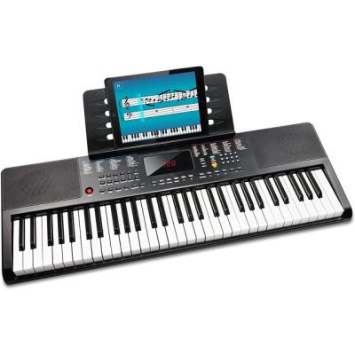 China Instrumentos musicians plastic pianos and organs piano 61 keys electronic portable piano keyboard set luxury keyboards for sale