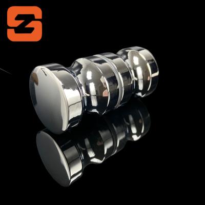 China Modern Aluminum Glass Sliding Door Handle Shower Door Knob for sale