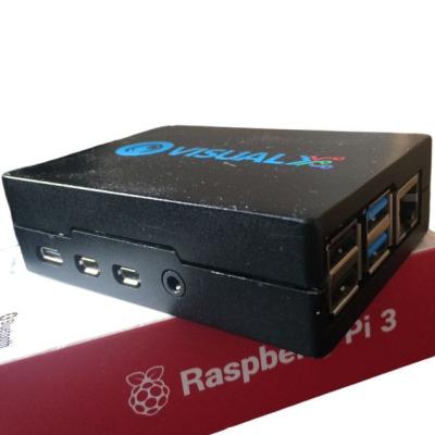 China Enclosure 2021 ELECTRONIC DEVICES raspberry pi 4 b 3b / 3b+ cover black color model for sale