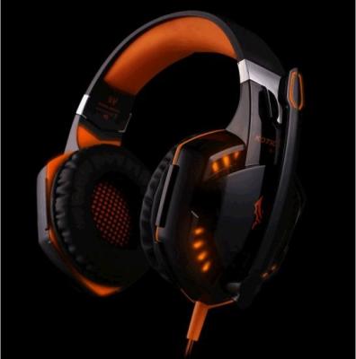 China 2019 EVER G2000 Headband Gaming Headset Earphone Headband With Mic Stereo Bass LED Light For PC Game Electronics Gaming for sale