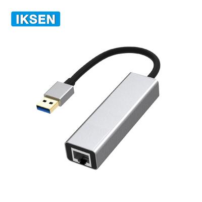 China Ethernet LAN Network Adapter High Quality and Low Price USB3.0 to NIC 1000Gpbs Ethernet Adapter USB3.0 Connect Wired Networks for Macbook Laptop for sale