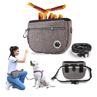 China Breathable Travel Multi-Function Pet Bag Adjustable Strap Dog Treat Waist Snack Garbage Waste Bags Pet Training Waste Bags for sale