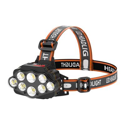 China Led Camping Headlight Flashlight Waterproof High Lumen Usb Rechargeable Headlamp for sale