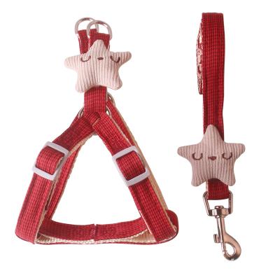 China Wholesale Cheap DETACHED Light Weight Dog Leash Leather Harness for sale