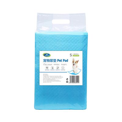 China Disposable Stocked Pet Absorbent Nonwovens Puppy Forming Non-Slip Pet Pee Pads for sale