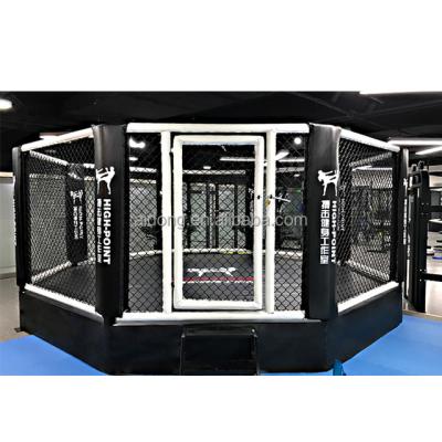 China Thai Boxing/Mauy/Sanda/MMA... AIDONG Octagon Ring Thai Muttahida Majlis-e-Amal Jaula Cage Octagon Forming Muttahida Majlis-e-Amal Cages Boxes Sale floor of Muttahida Majlis-e-Amal for sale