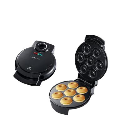 China Black Non-stick Coated Non-stick Coated Dish Commercial High Quality Dish 750W Donut Machine for sale