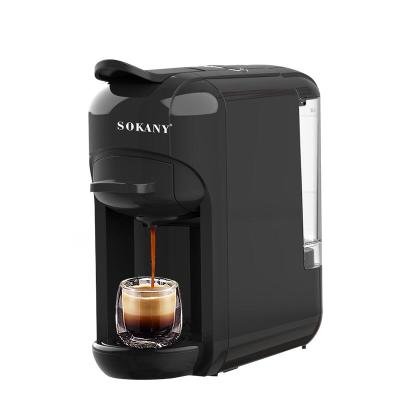 China 1450W Full Automatic Italian Espresso Coffee Maker Capsule Fully Automatic Home Coffee Maker for sale