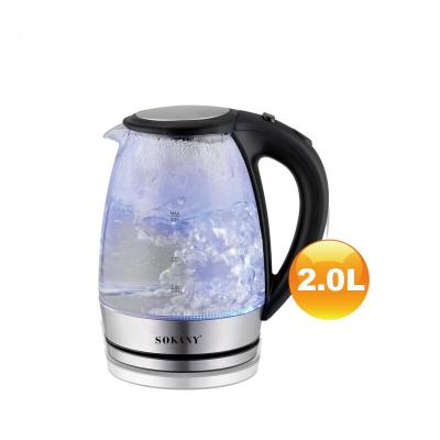 China Quick Boiling Electric Kettle 2 L Household Portable Electric Water Kettle for sale