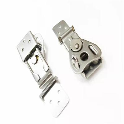 China Box Spring Suction Over Center Spring Latch Hasp Stainless Toggle Lock for sale