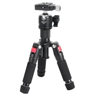 China Macro Cavix Shooting Tripod Photography Selfie Tripod Stand PORTABLE Small Compact Tripod For Phone Camera for sale