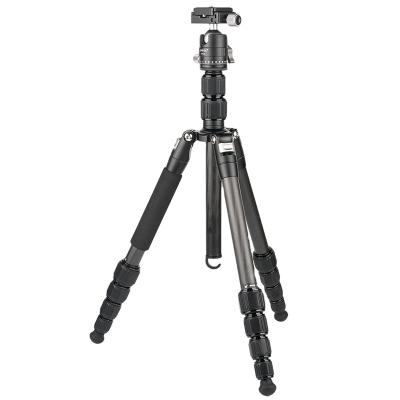 China Cavix Photography Carbon Fiber Tripod Travel Tripods Professional PORTABLE Dslr Camera Tripod With Ball Head for sale