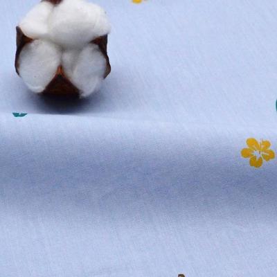 China 100% Dyed Shrink-Resistant Cotton Yarn Batiste Woven Shirting Fabric With Print From China Mill for sale