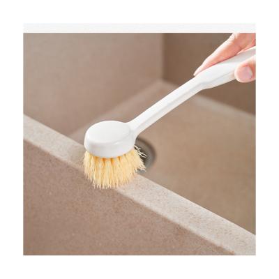 China Durable Household Suction Cup For Stove Brush Small And Non-slip Durable Cleaning Cloth Brush Cleaning Brush for sale