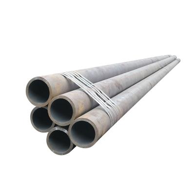 China Structure Pipe 4 Inch 75mm 400mm Diameter ASTM A53 Schedule 40 SMLS Galvanized Black Hot Rolled Carbon Steel Pipe for sale