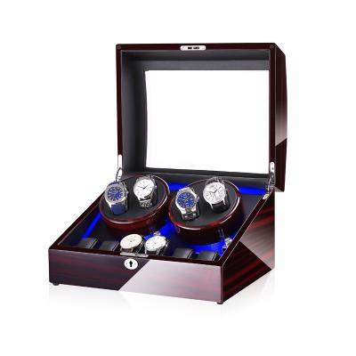 China Handmade Partner Watch Rotating Watch Winder Box For Protecting Watches With Motor Luxury for sale