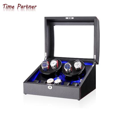 China Watches Storage Time Partner Watch Winder For Automatic Watch 4 Winder With Storage 6 Case for sale