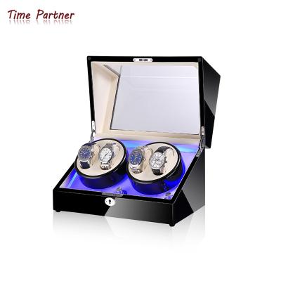 China Handmade Automatic Time Partner Watch Winder Box Watch Case Watch Winder for sale