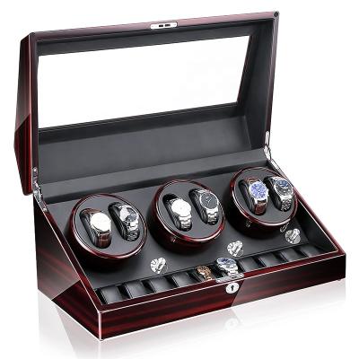 China Protect and store automatic watch winder box time partner watch winding system automatic watch winder rotation watch shaker for sale