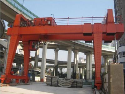 China MG model heavy duty Double girder gantry crane 20 ton for sale