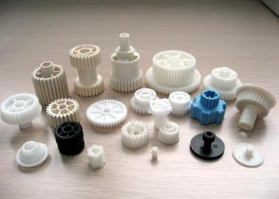 China Custom Color Injected Precision Plastic Gears Machined Parts High Precision for sale