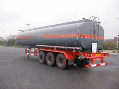 China 43cbm Liquid Tank Truck Semi-Trailer Anti Seismic For Chemical Industries for sale