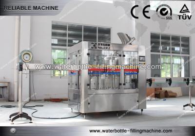 China Rotary 3 in 1 Tea , Beer , Water Bottle Filling Machine For Industry Soft Drink Bottling for sale